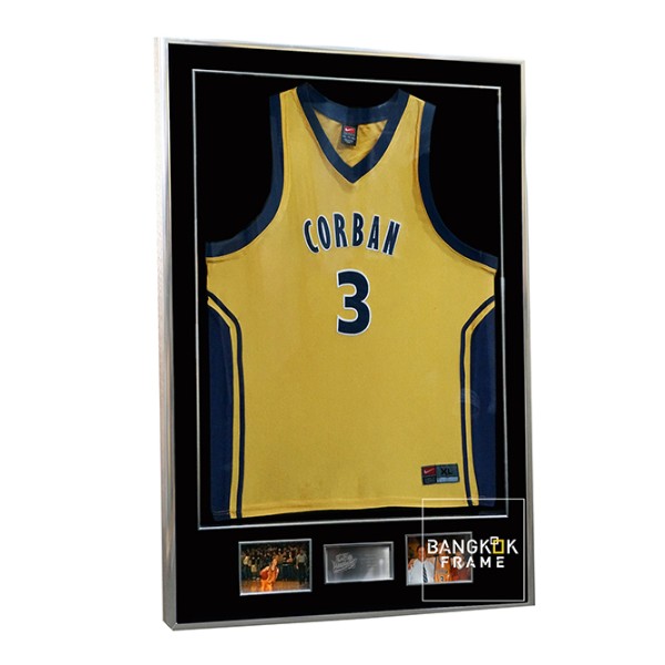 กรอบรูปโชว์เสื้อบาสเกตบอลสะสม